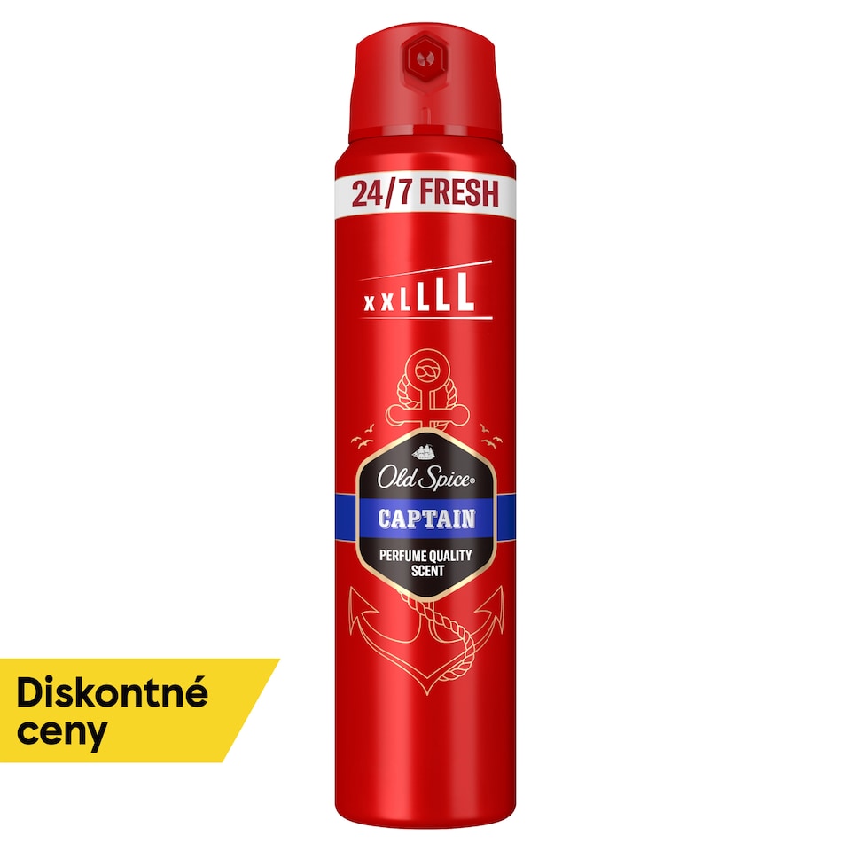 image 1 of Old Spice Captain Men’s Deodorant Body Spray 250ml