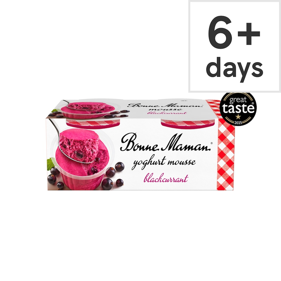 image 1 of Bonne Maman Blackcurrant Mousse 2 x 70g