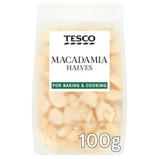 Tesco Macadamia Halves 100G