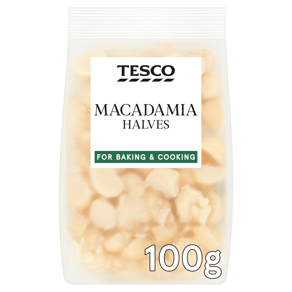 Tesco Macadamia Halves 100G