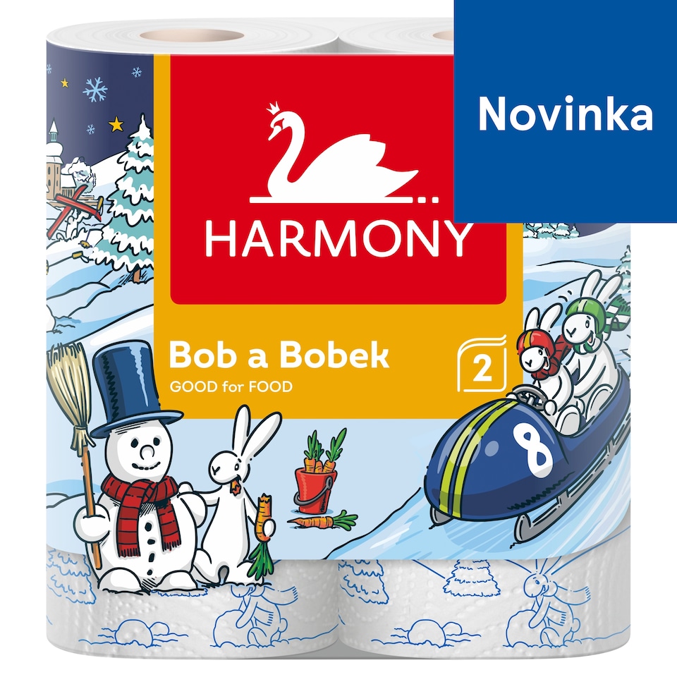 Harmony Bob a Bobek Good for Food Kitchen Towels 2 Ply 2 pcs