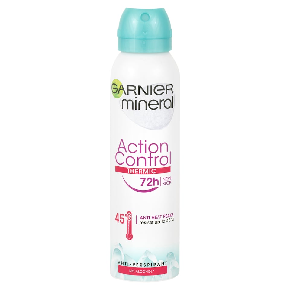 Garnier Mineral Action Control Thermic akár 72 órás izzadásgátló spray 150 ml