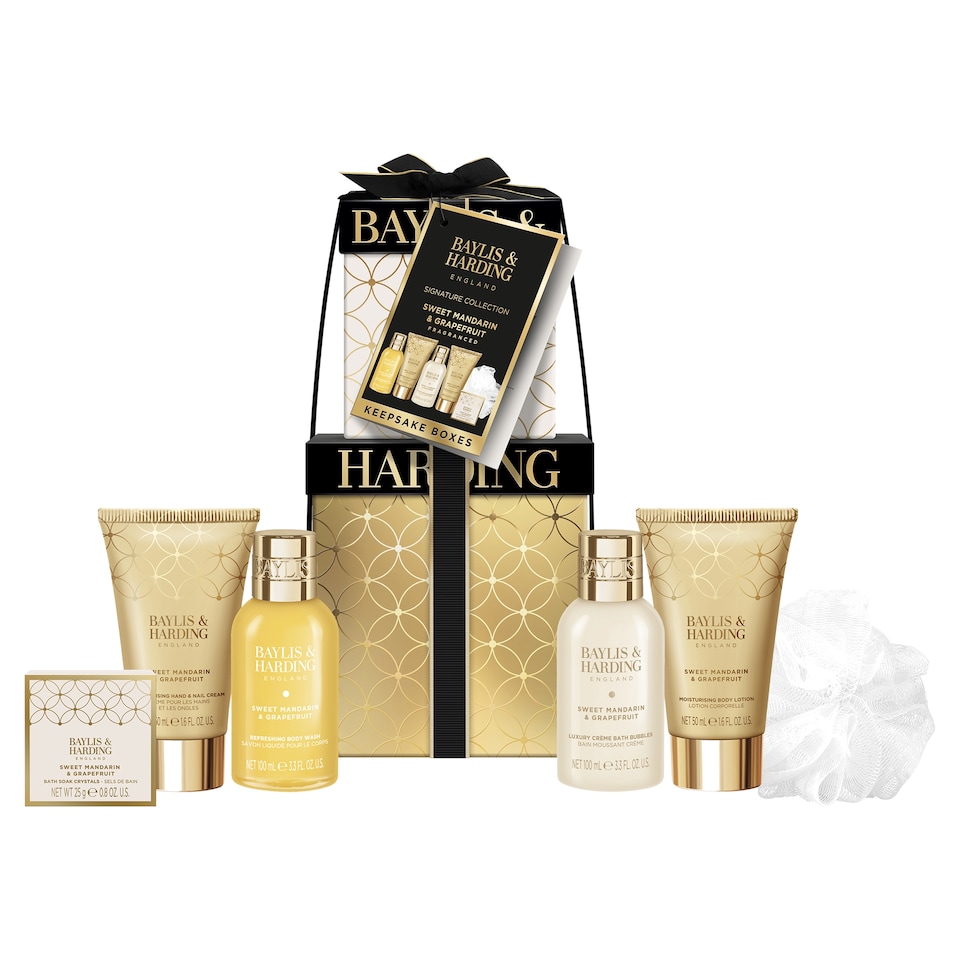image 1 of Baylis & Harding Sweet Mandarin & Grapefruit Luxury Pamper Present Gift Set