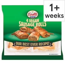 Wall's 4 Vegan Sausage Rolls 220g