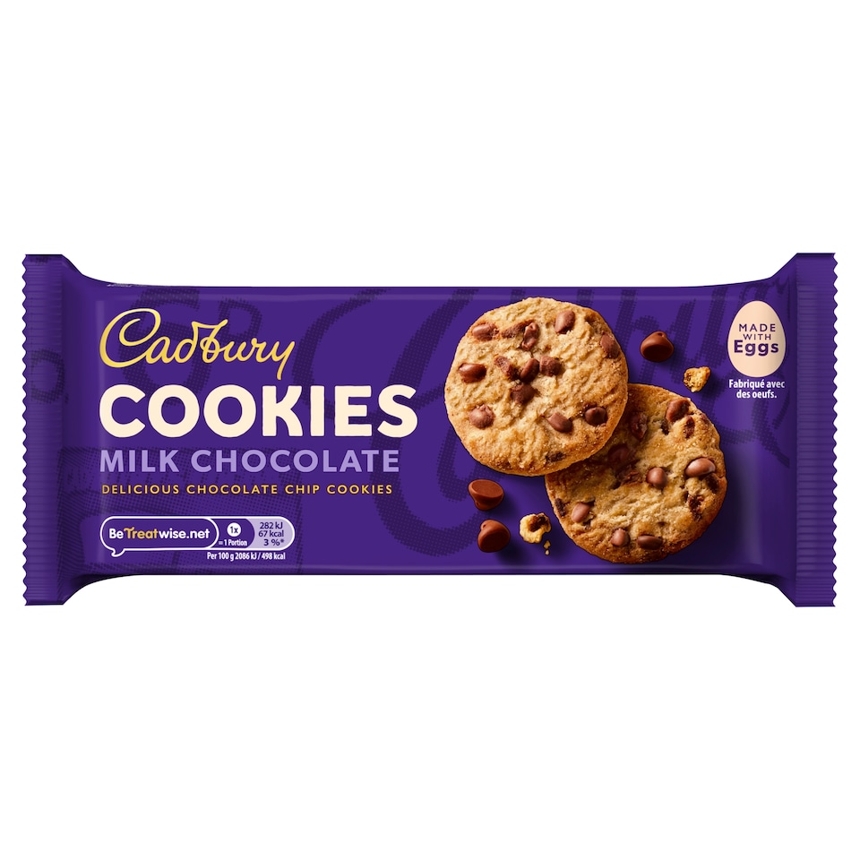 Cadbury Cookies Milk Chocolate 135G