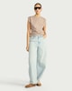 image 2 of F&F Pure Cotton Sleeveless Top in Mink