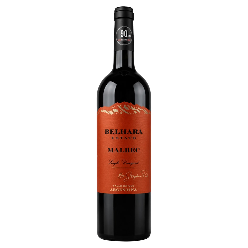 Belhara Estate Single Vineyard Malbec Red Wine Argentina 75cl