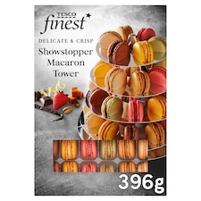 Tesco Finest Showstopper Macaron Tower 396g