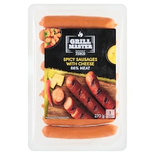 Grill Master Párky so syrom 270 g