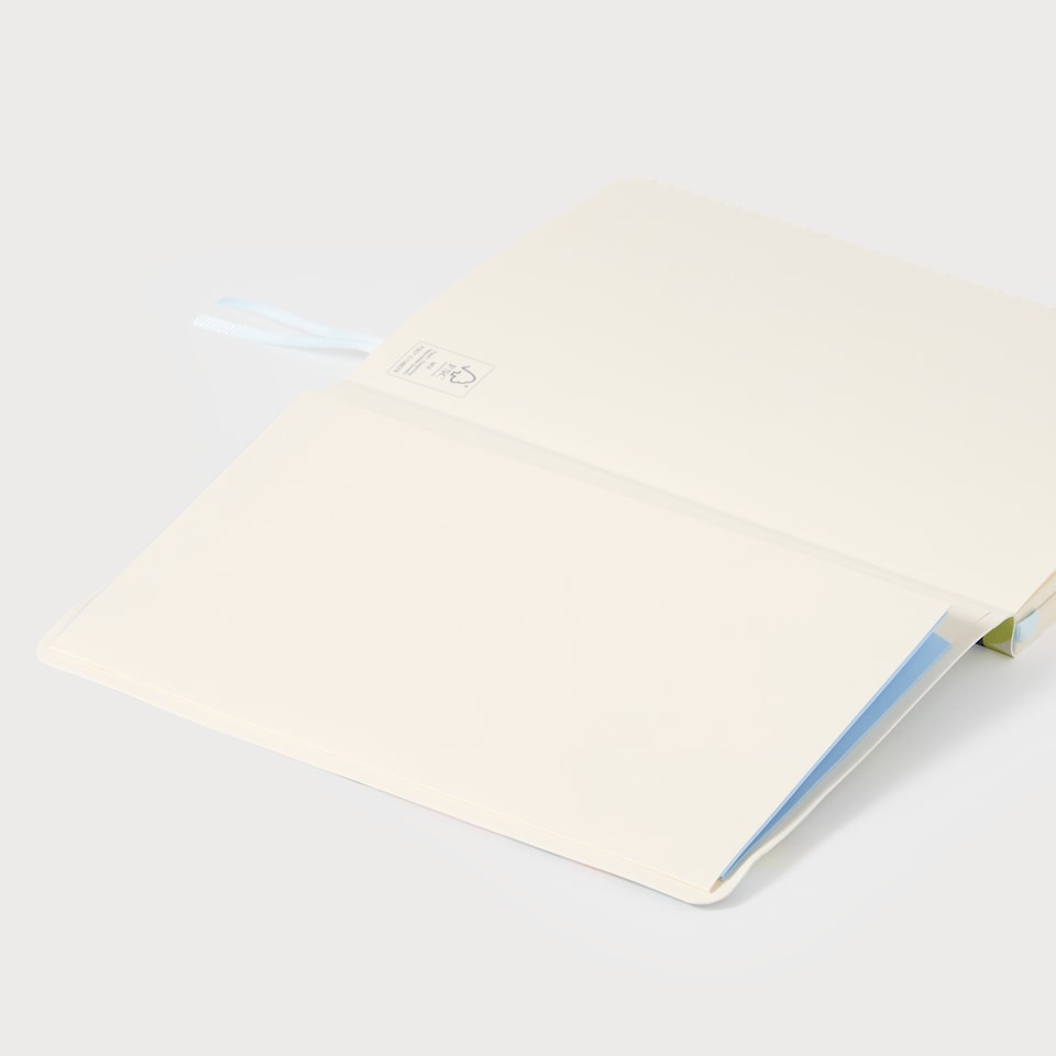 image 1 of Agenzio Soft Touch Medium Ruled Notebook Abstract
