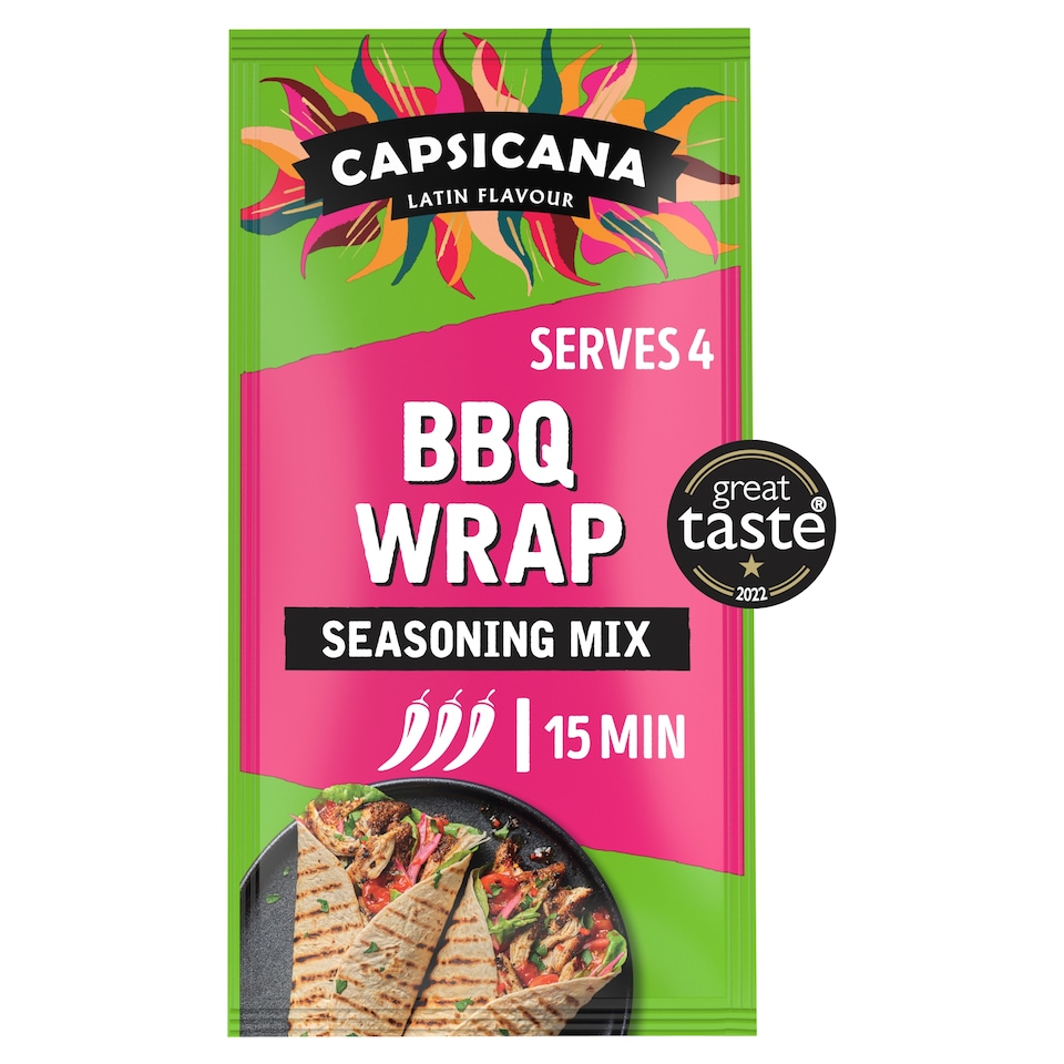 Capsicana Paprika Brazilian Bbq Wrap Seasoning Mix 28G