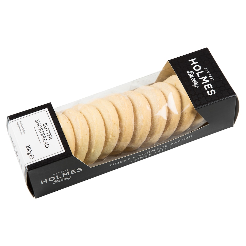 Holmes Bakery Butter Shortbread 200g