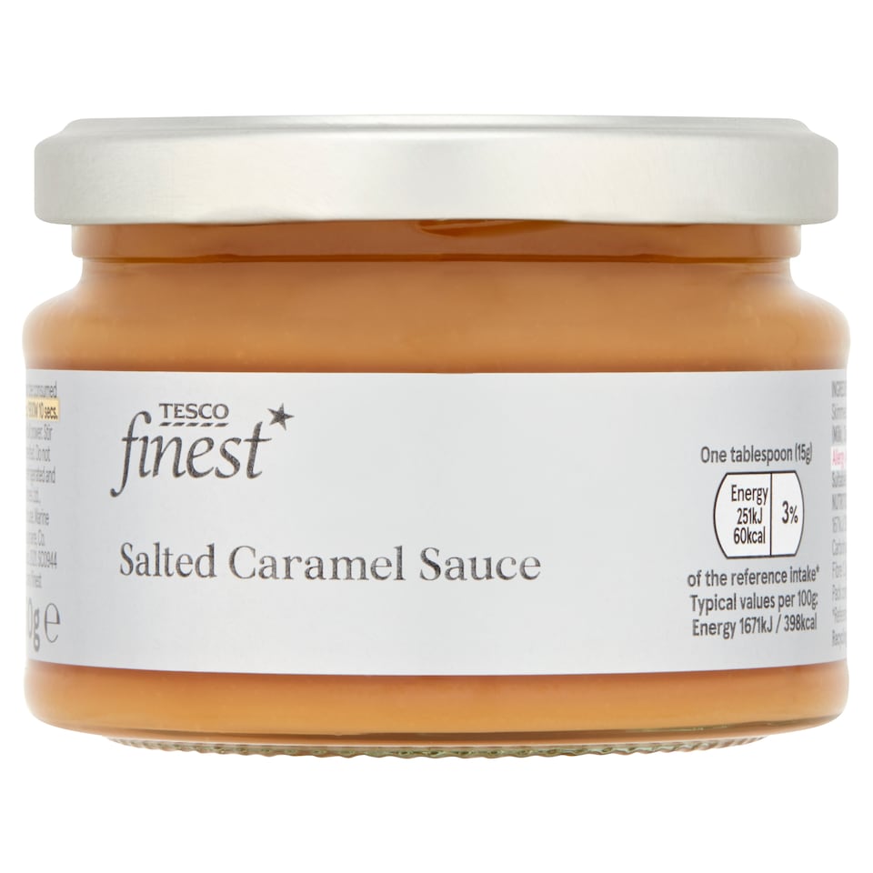 Tesco Finest Salted Caramel Sauce 250G