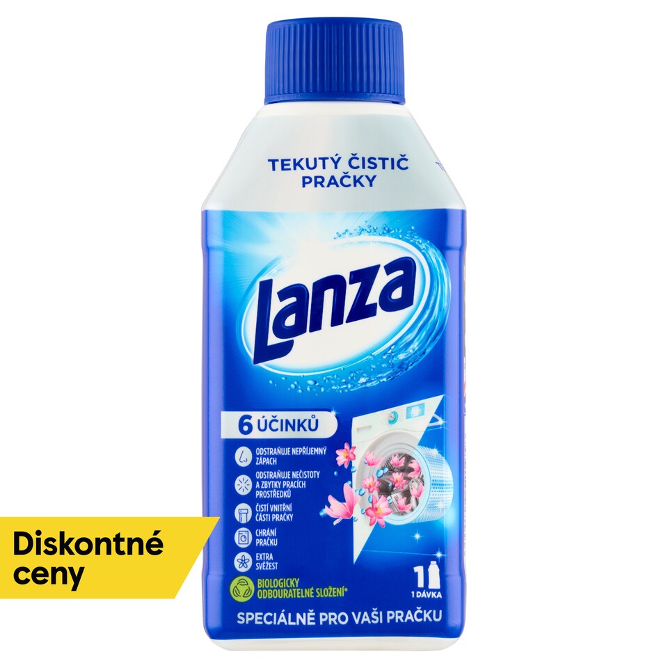 obrázok 1 z Lanza Tekutý čistič práčky svieža vôňa 250 ml