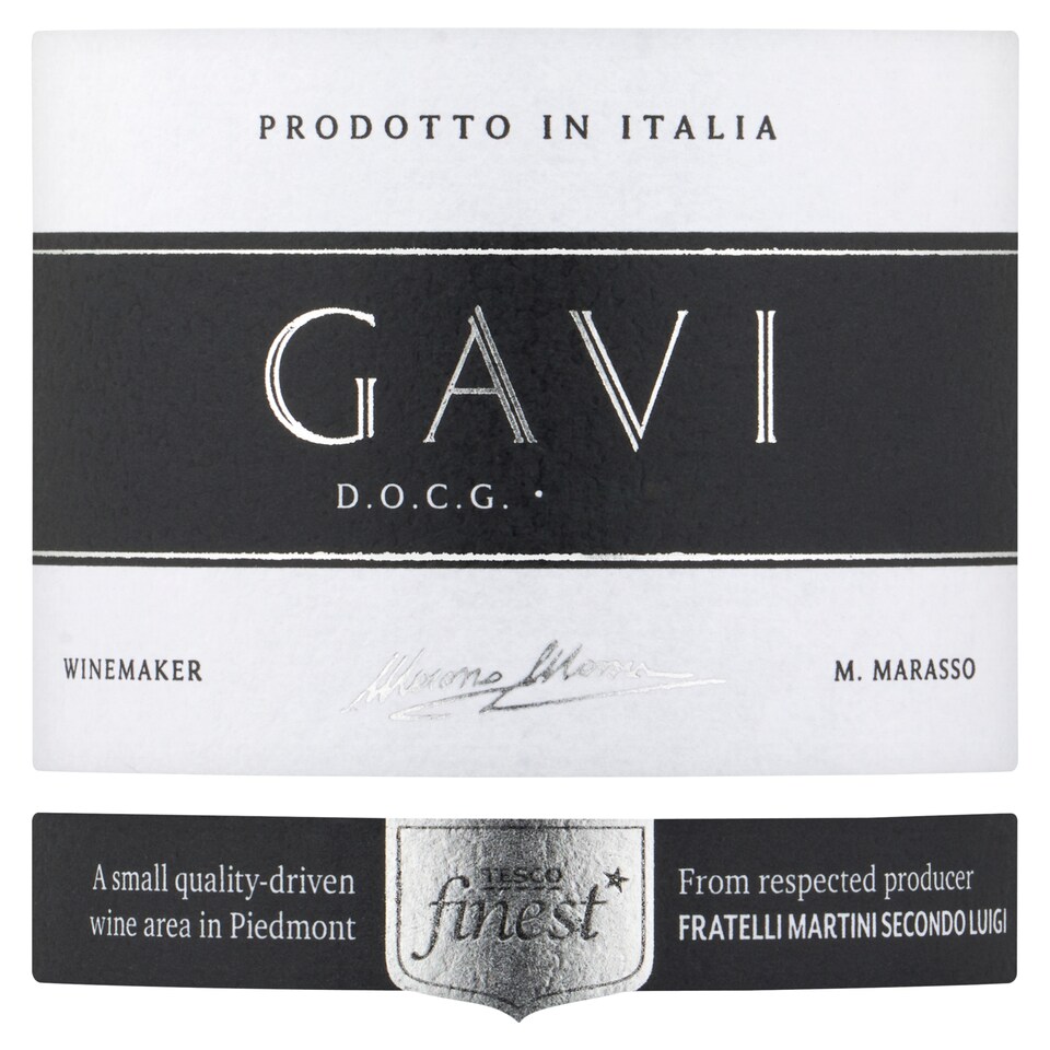 image 1 of Tesco Finest Gavi DOCG White Wine 750ml