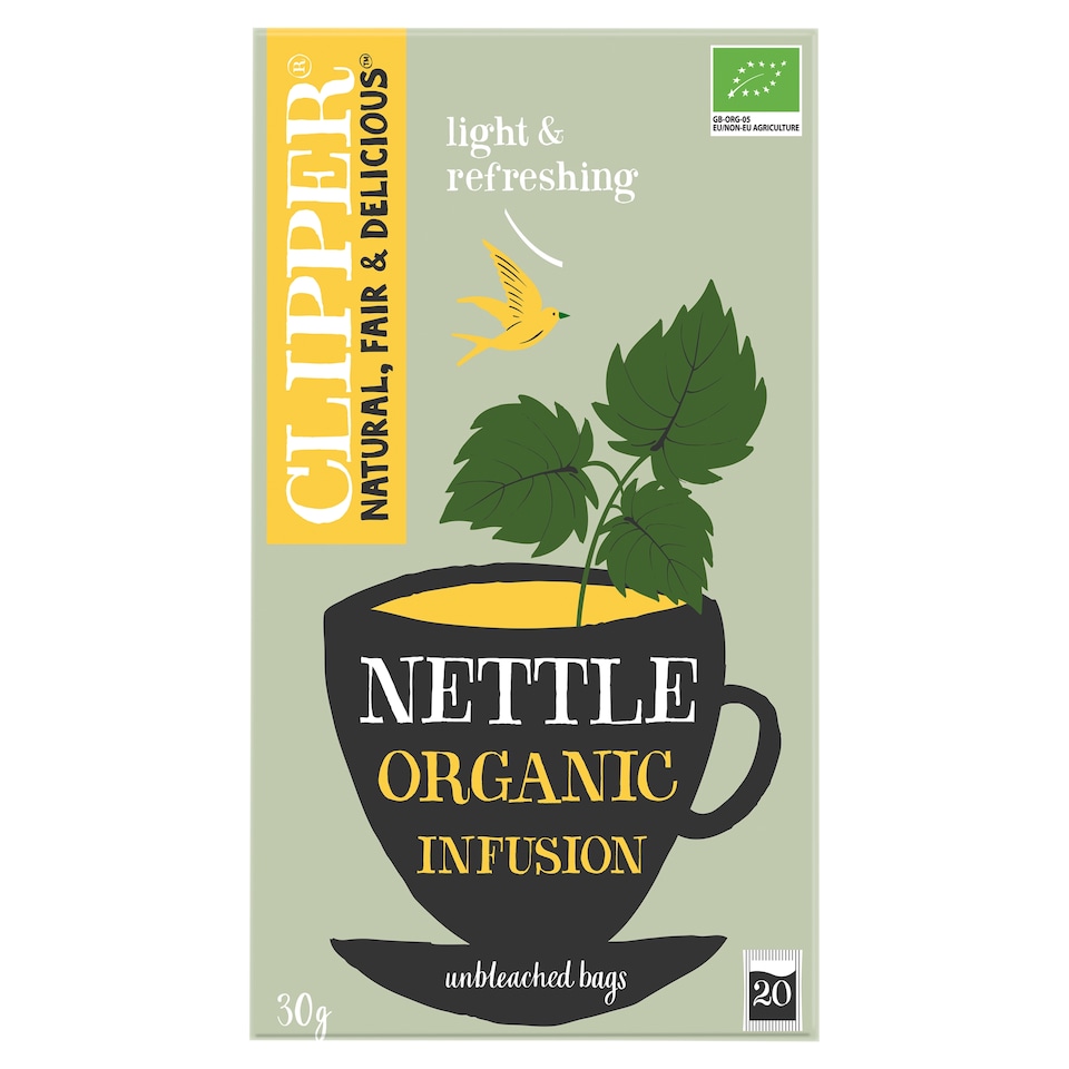 Clipper Organic Nettle Tea Bags 20S 30G