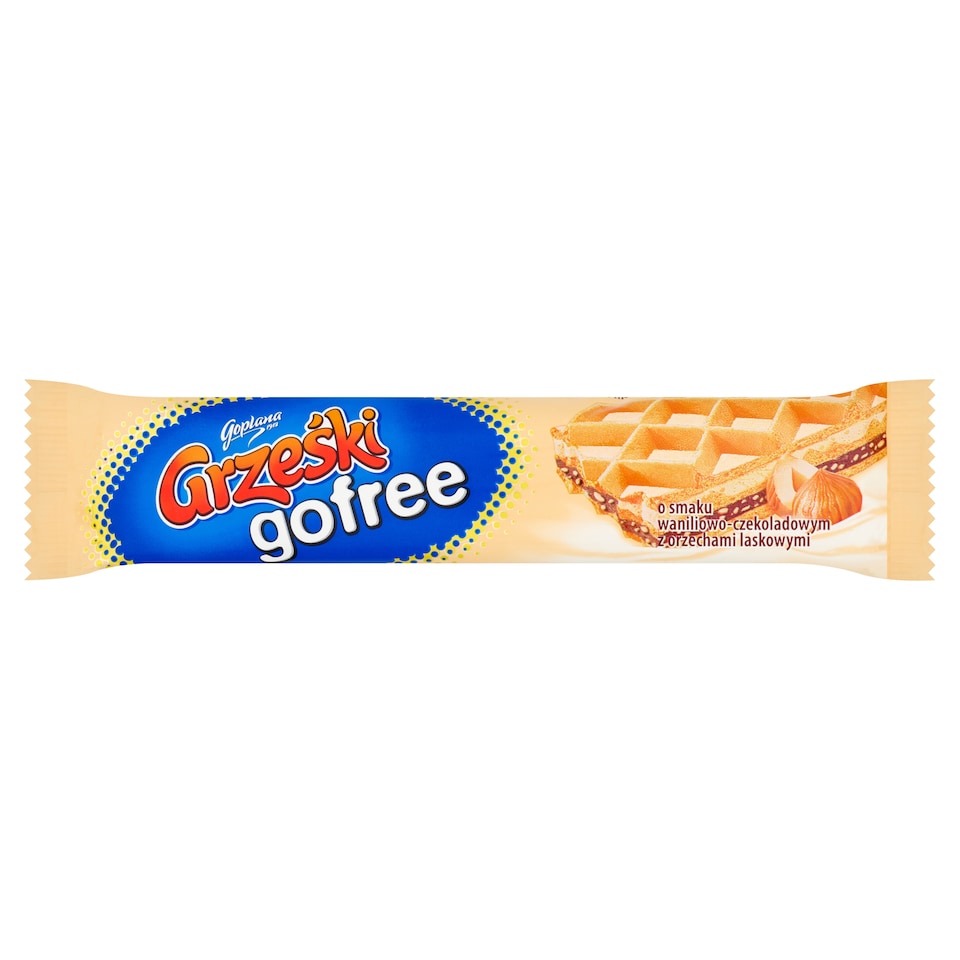 Goplana Grzeski Gofree Wafer Plus Vanilla & Chocolate 33G