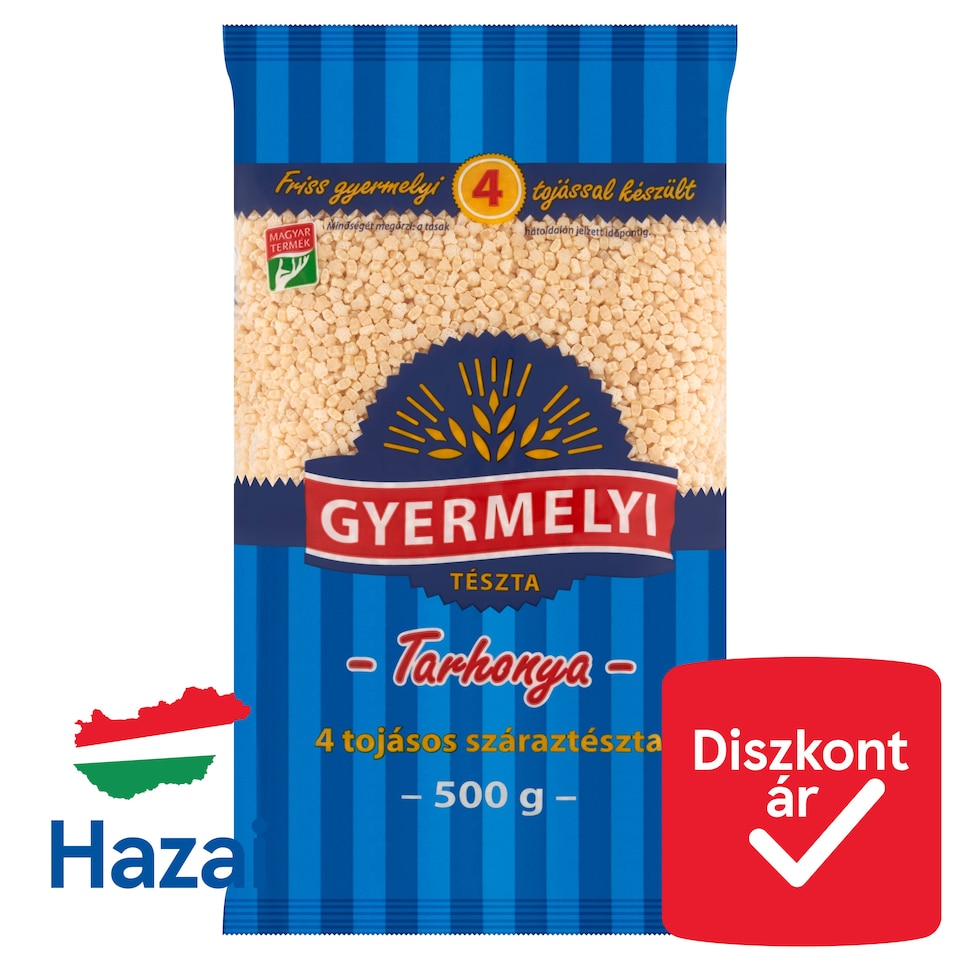 Gyermelyi Egg Barley Dry Pasta with 4 Eggs 500 g