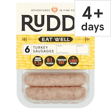 Rudd's 6 Turkey Sausages 240G