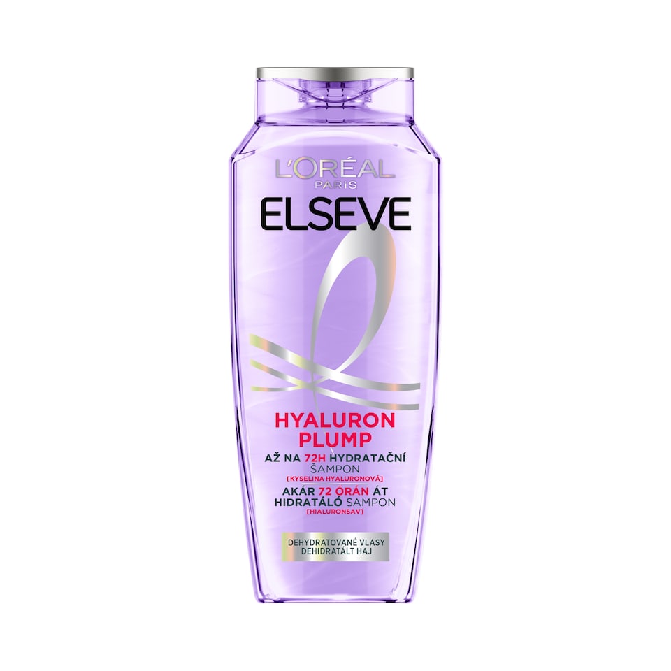 L´Oréal Paris Hyaluron Plump 72 H hydratační šampon s kyselinou hyaluronovou, 400 ml