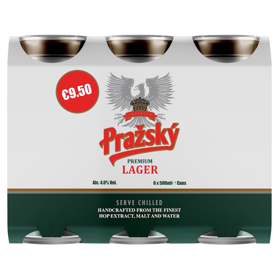 Prazsky Premium Lager 6 x 500ml