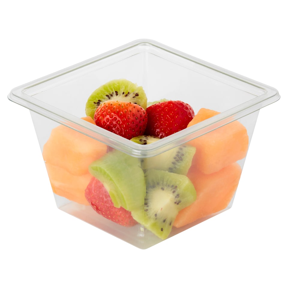 image 1 of Tesco Kiwi, Melon & Strawberries 250G