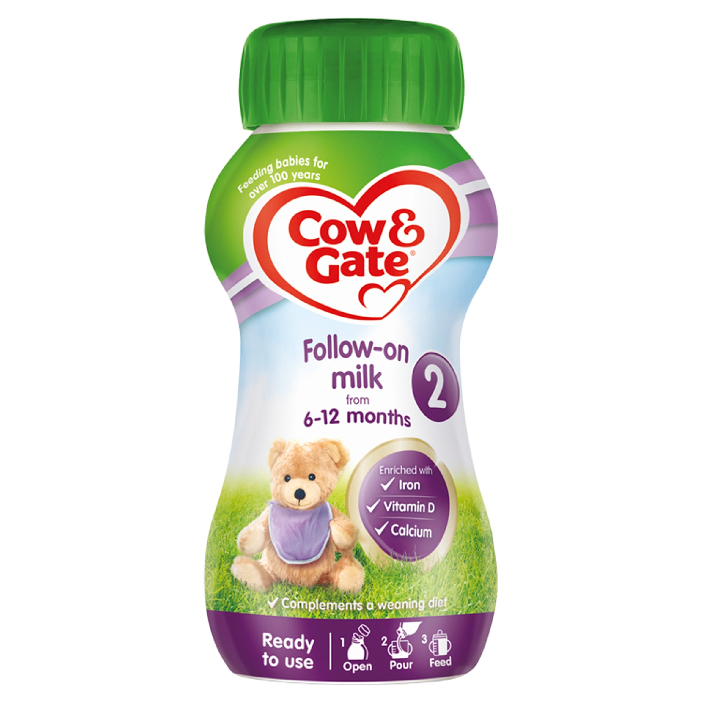 cow and gate ready made bottles