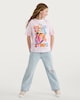 image 2 of The Rolling Stones Tie-Dye T-Shirt in Pink