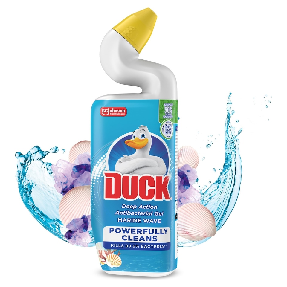 Duck Deep Action Toilet Cleaner Gel - Marine 750ml