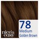 image 2 of Nice'n Easy No Ammonia Medium Golden Brown 78 Hair Dye