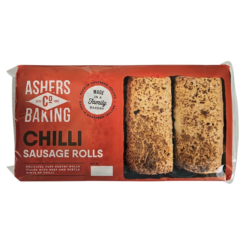 Ashers Fire Crackers Sausage Rolls