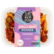 Slim's Healthy Kitchen Chilli Beef Wedges 390G