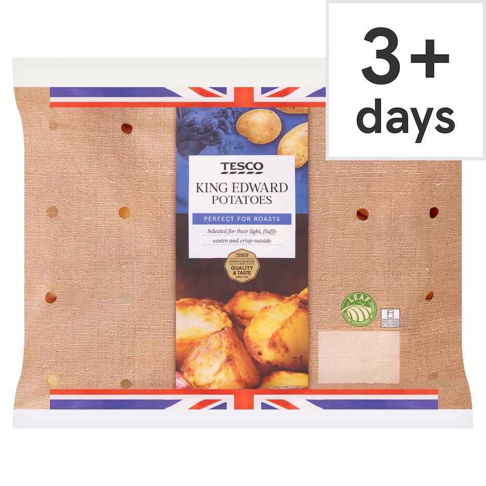 image 1 of Tesco King Edward Potatoes 2kg