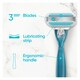 image 3 of Gillette Venus Smooth Women’s Razor with 1 Refill Blades Cartridges