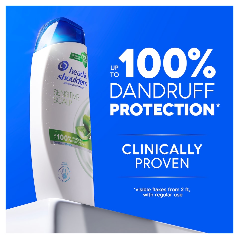 image 1 of Head & Shoulders Sensitive Scalp Anti Dandruff Shampoo 400Ml