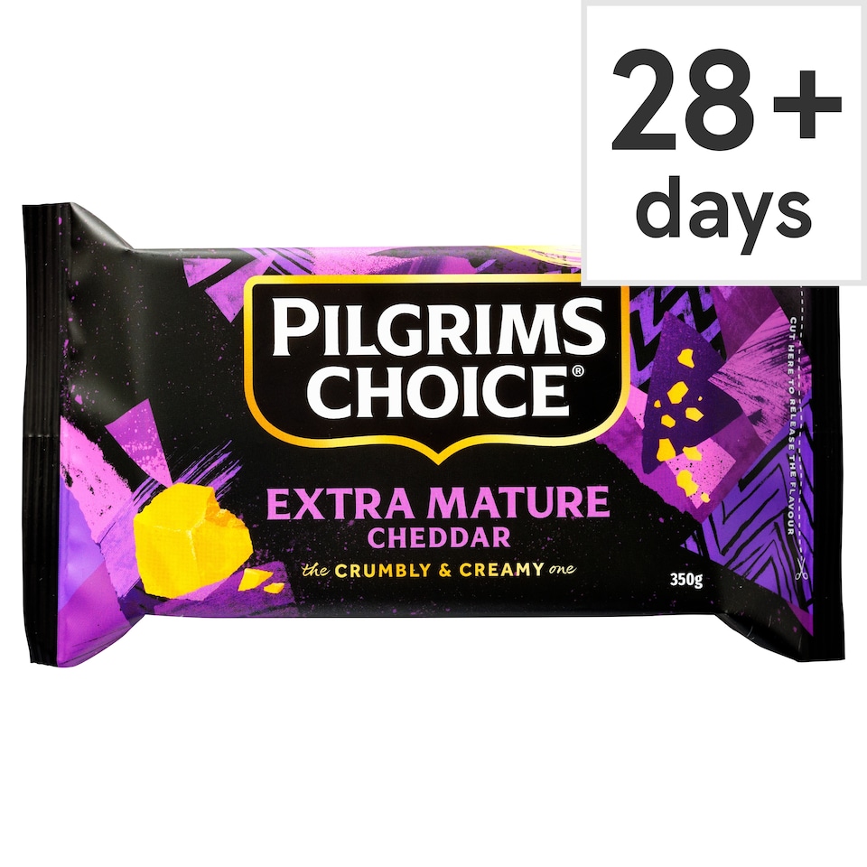 Pilgrims Choice Extra Mature Cheddar Cheese 350 G