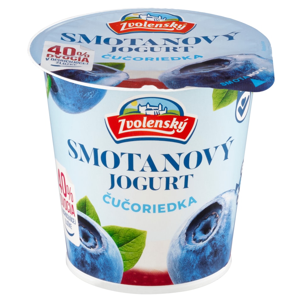 obrázok 1 z Zvolenský Smotanový jogurt čučoriedka 145 g