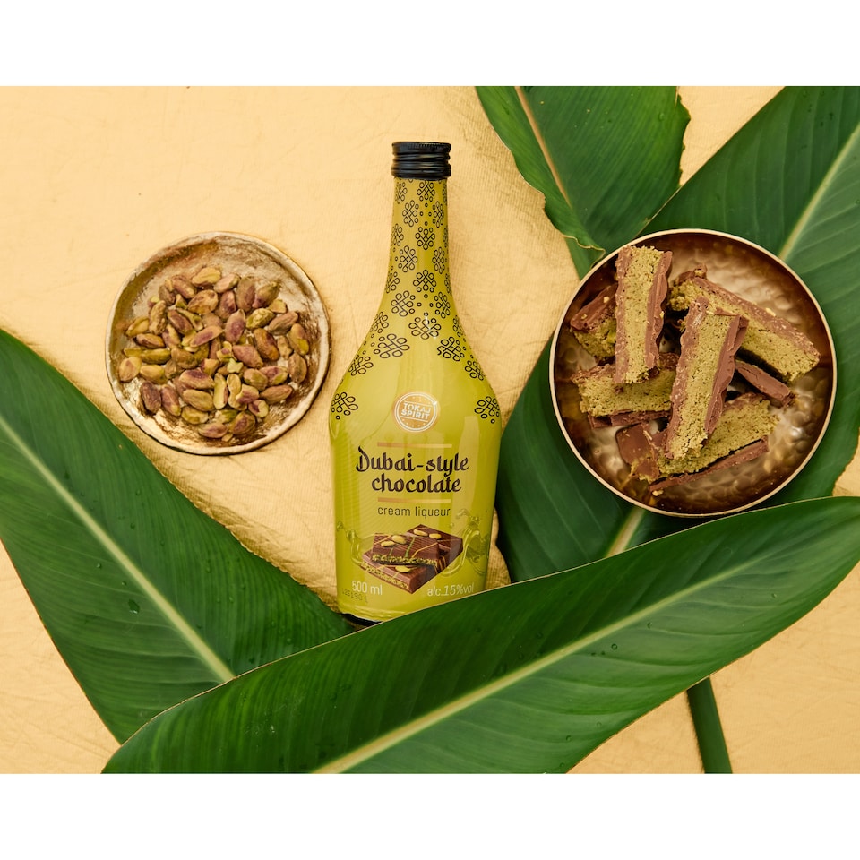 image 1 of Tokaj Spirit Dubai-Style Chocolate Cream Liqueur 15% 500 ml