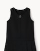 image 3 of F&F School Girls 2-Pack Regular Fit Pleated Pinafore Dresses in Black
