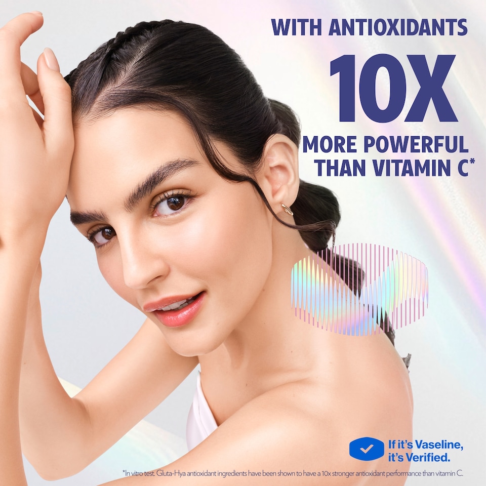 image 1 of Vaseline Gluta-Hya Overnight Radiance Body Lotion Moisturiser 200ml