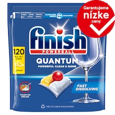 Finish Quantum kapsuly do umývačky riadu - Lemon 120 ks