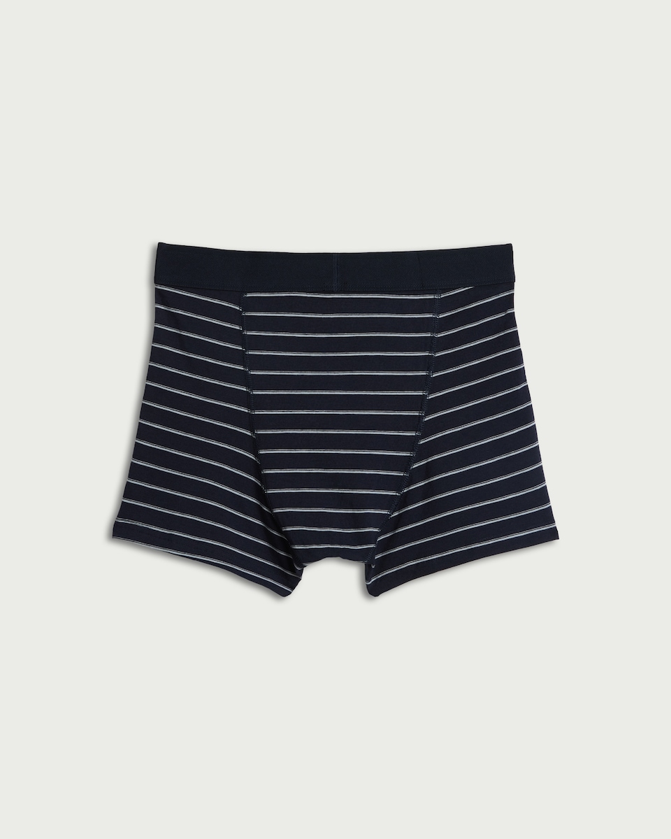 image 1 of F&F 3-Pack Cotton Rich Striped Hipsters in Multi