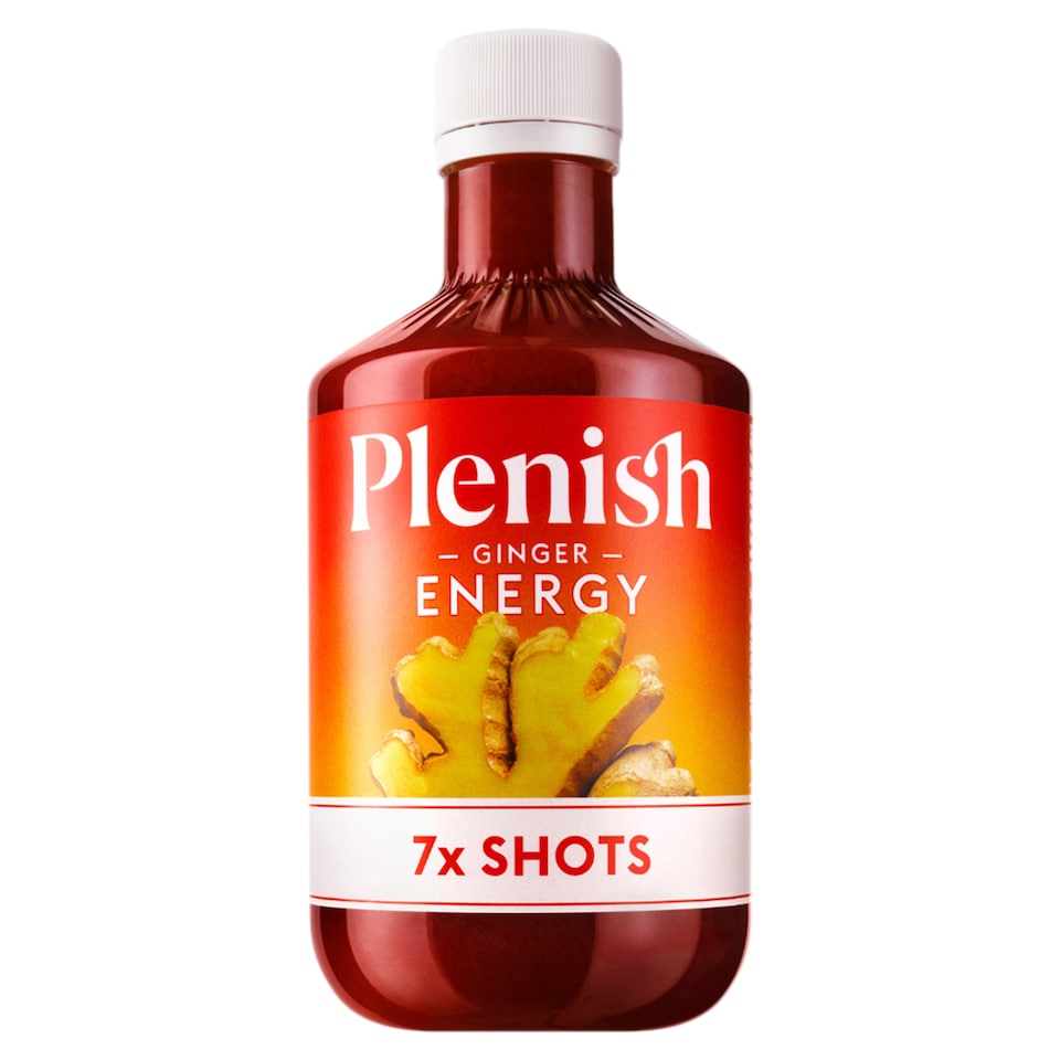 Plenish Ginger Energy Dosing Bottle 7x Shots 420ml
