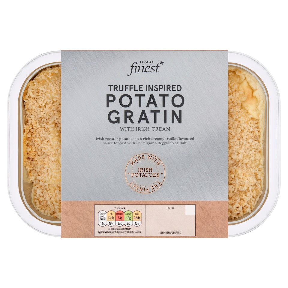 Tesco Finest Truffle Inspired Potato Gratin 400g