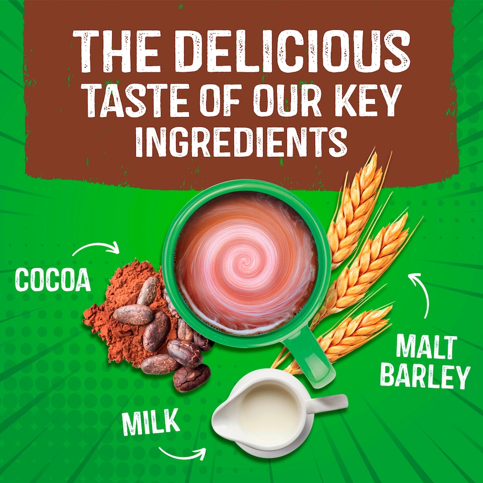 image 1 of Milo Instant Malt Chocolate Drinking Powder Tin Singapore 400g