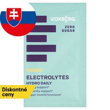 Voxberg Prášok na prípravu nápoja s obsahom elektrolytov a vitamínov s citrónovou príchuťou 10 g