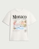 image 4 of F&F Boys Pure Cotton Monaco Oversized Fit T-Shirt in White