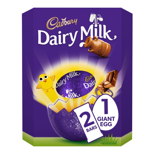 image 1 of Cadbury Dairy Milk Extra Large Easter Egg 515G