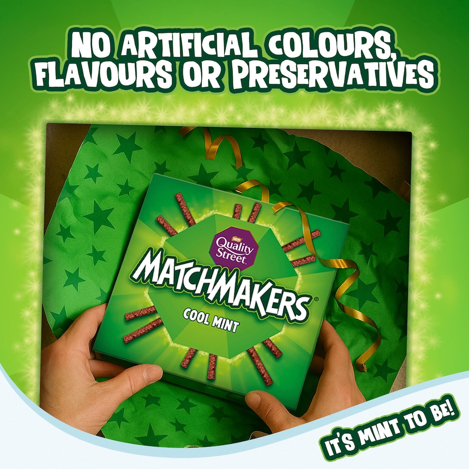 image 1 of Quality Street Matchmakers Cool Mint Chocolate Box 120g