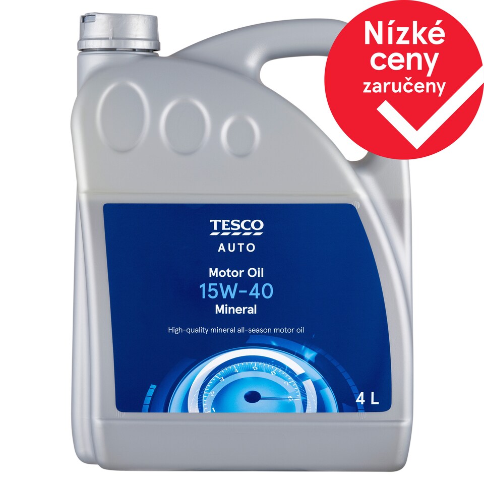 Tesco Auto Motorový olej 15W-40 4l